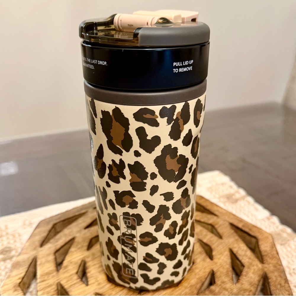 BRÜMATE TRIO – Leopard Latte 🐆✨ (NWOT | SOLD OUT LIMITED EDITION)